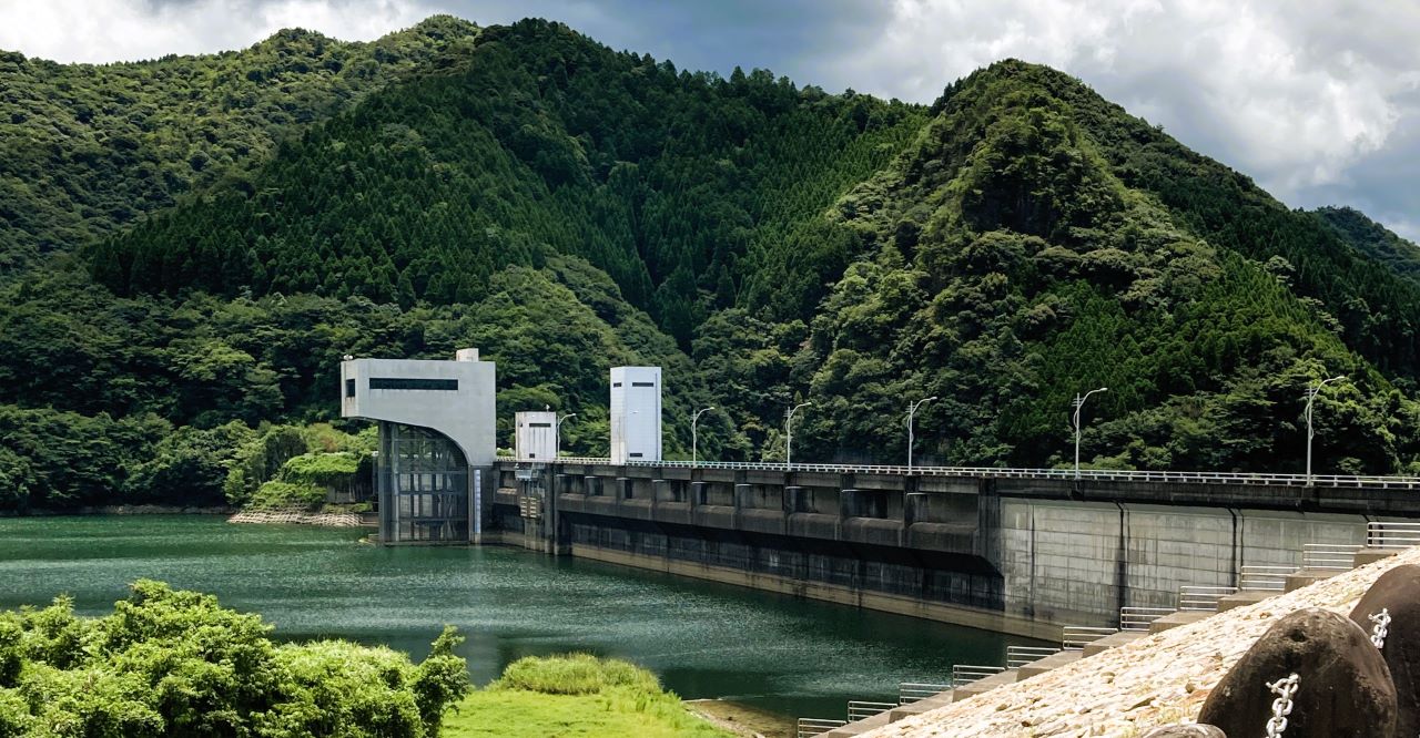 菊池川水系 迫間川のダム