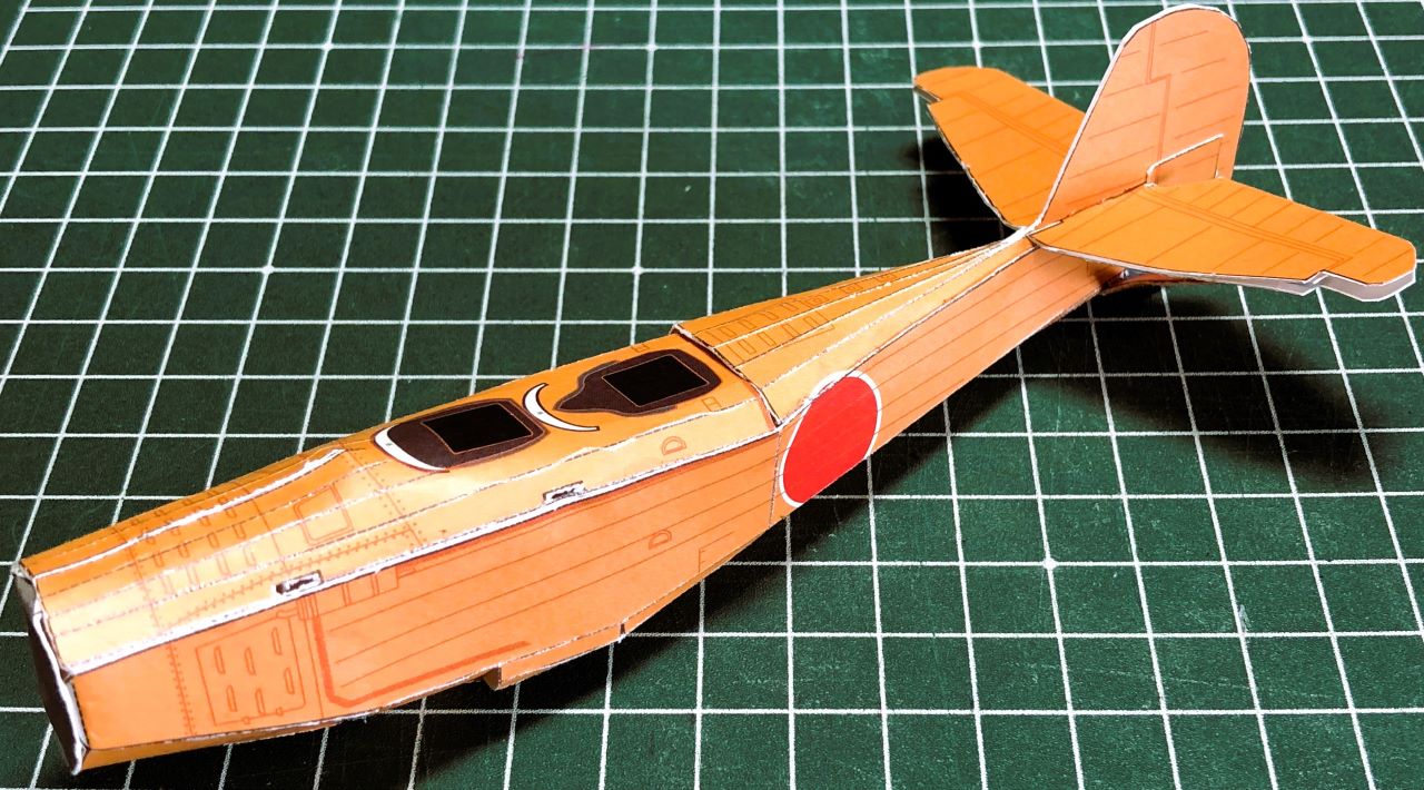 赤とんぼのペーパークラフトを作成‼その1